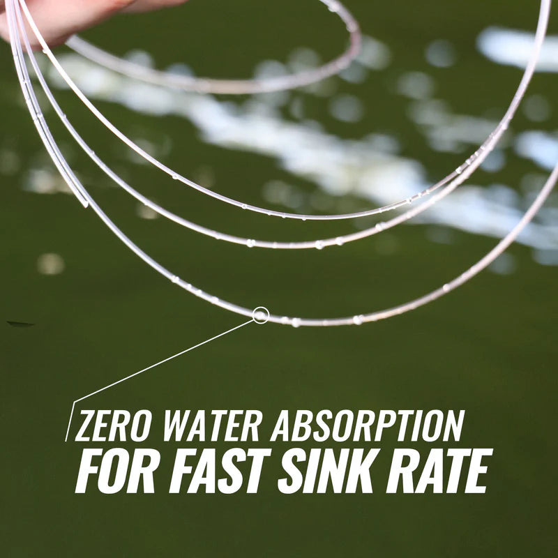 Beyond Fluorocarbon Leader Material 50YD – Pink or Clear