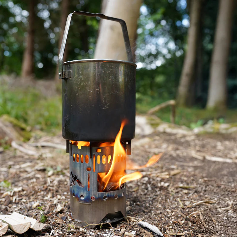 FF Titanium Nesting Stove – Ultralight Camping & Backpacking Stove