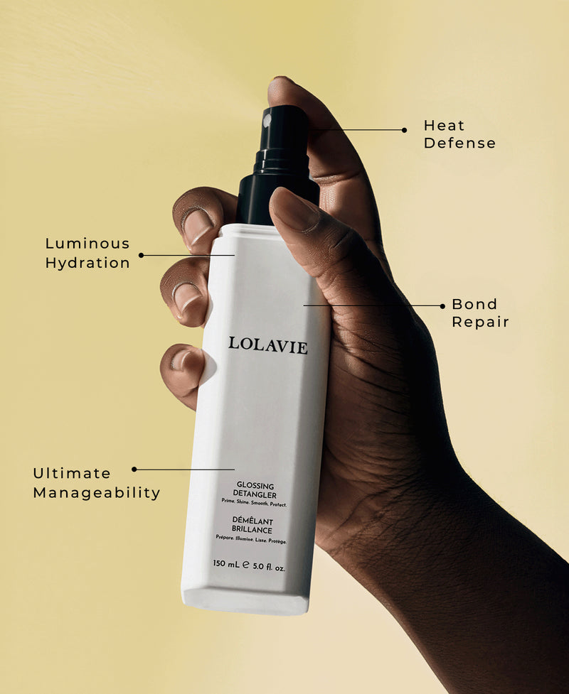 Glossing Detangler Leave In Spray Smooth Shine Tangle Free Hair Care