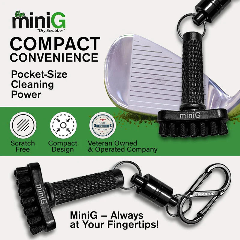 miniG by Grooveit The Dry Scrubber Compact Vinyl Record Cleaning Tool