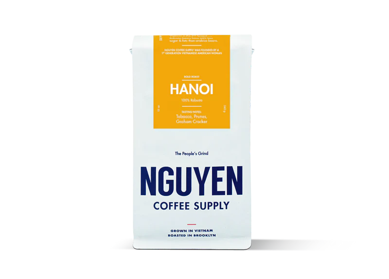 Hanoi 100% Robusta Coffee Beans Strong Bold Dark Roast Premium Coffee