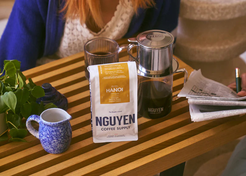Hanoi 100% Robusta Coffee Beans Strong Bold Dark Roast Premium Coffee