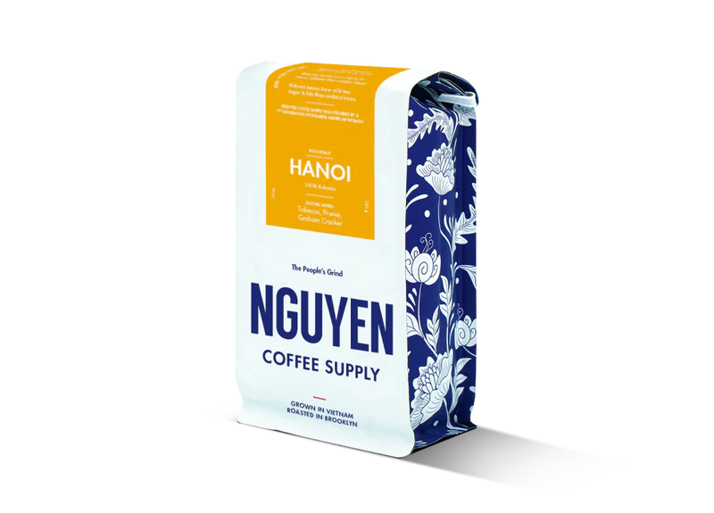 Hanoi 100% Robusta Coffee Beans Strong Bold Dark Roast Premium Coffee