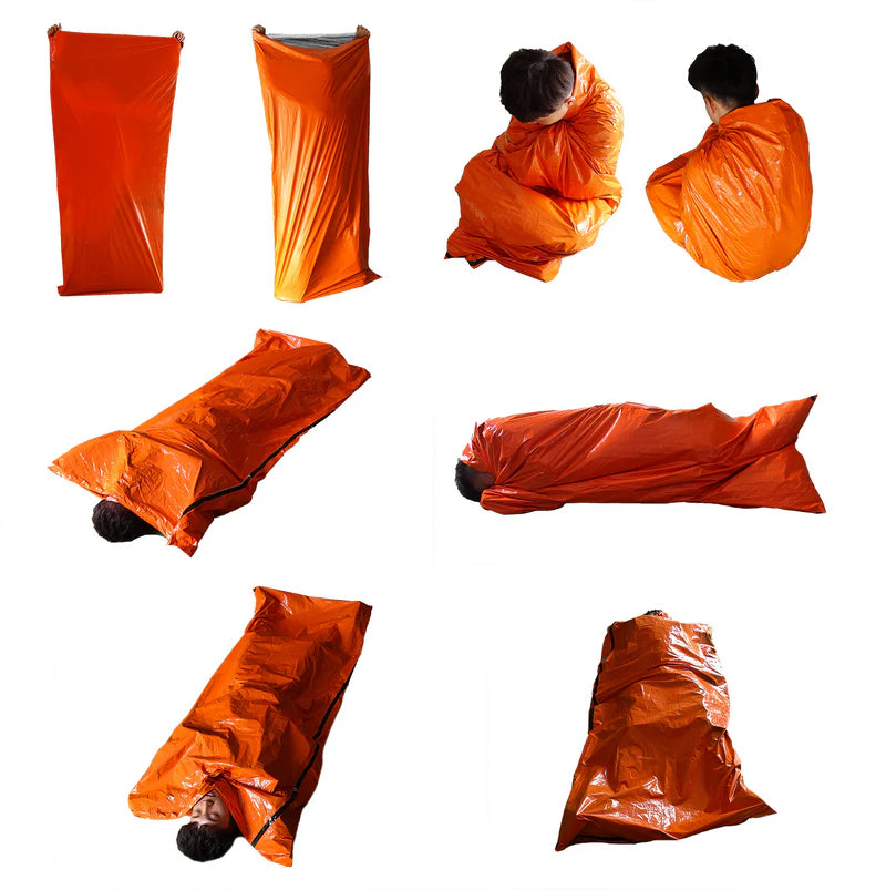 Thermal Bivy Emergency Sleeping Bag – Stealth Angel Survival Shelter