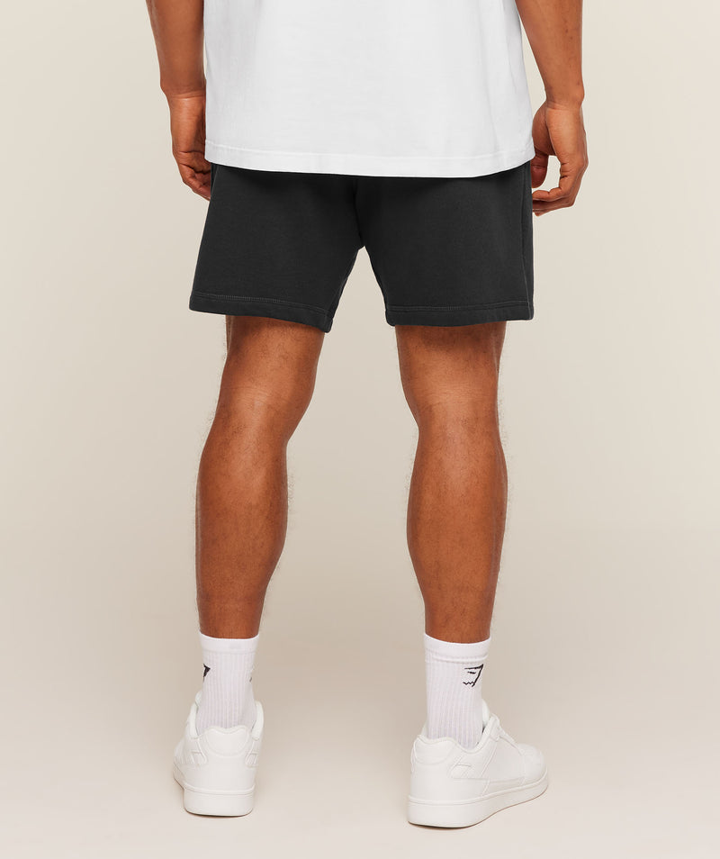 Gymshark Crest 7" Shorts Black – Men’s Athletic Training Shorts