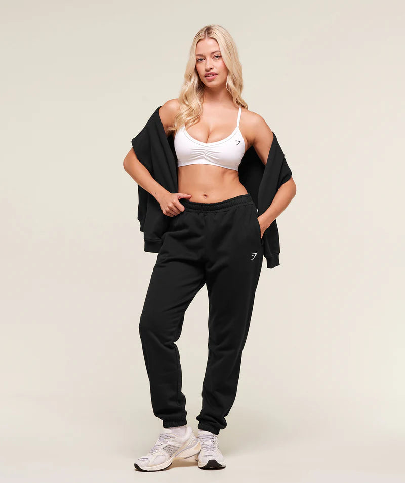 Gymshark Training Regular Fleece Joggers Black – Men’s Sweatpants