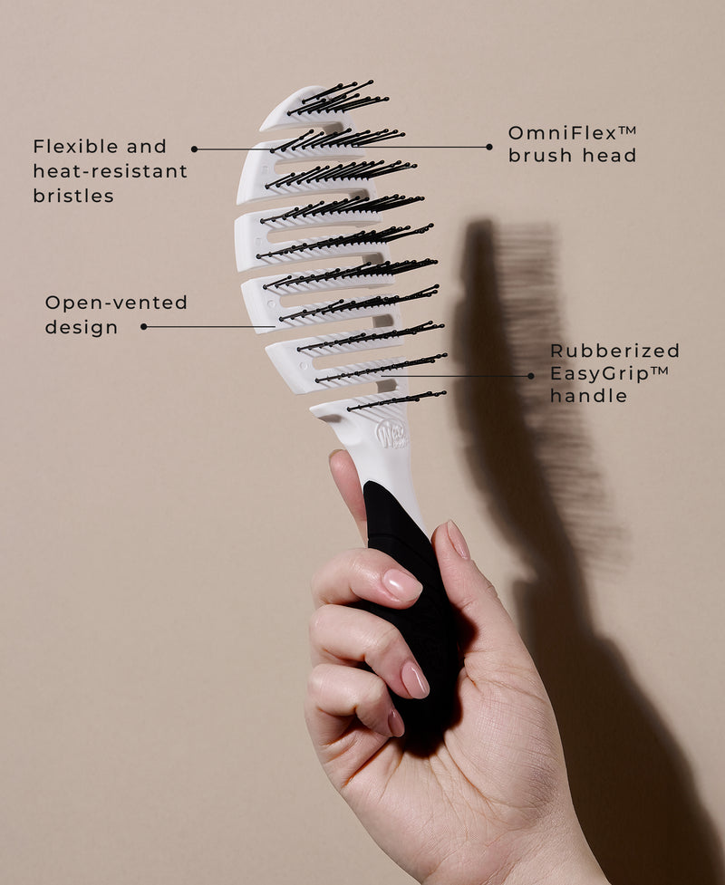 LolaVie Wet Brush Pro Flex Dry | Flexible Vent Hair Brush