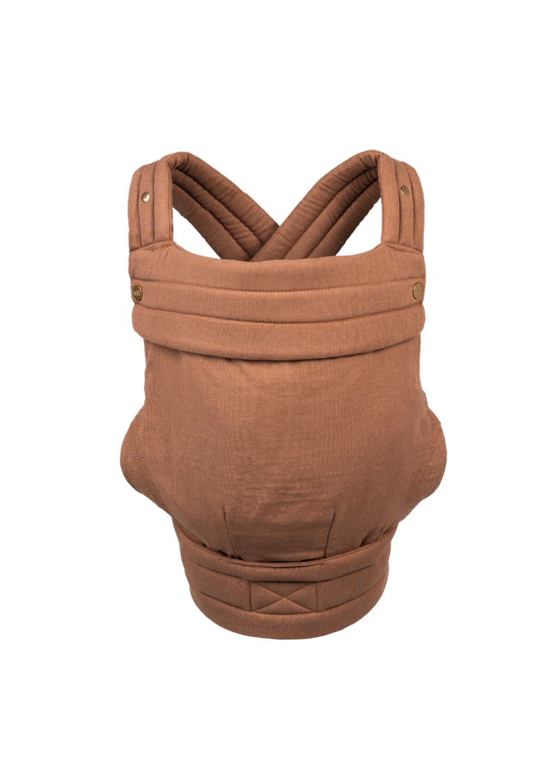 MABĒ Monarch Baby Carrier – Mocha Ergonomic Infant Sling