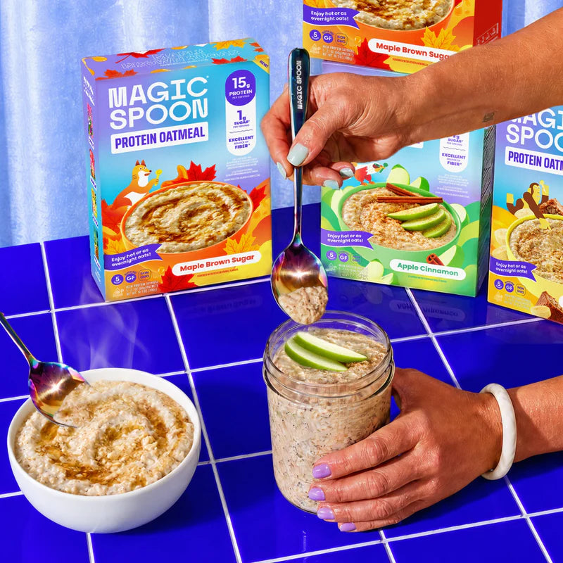 Oatmeal Variety Pack 6 Boxes Assorted Instant Oatmeal Case Breakfast Set