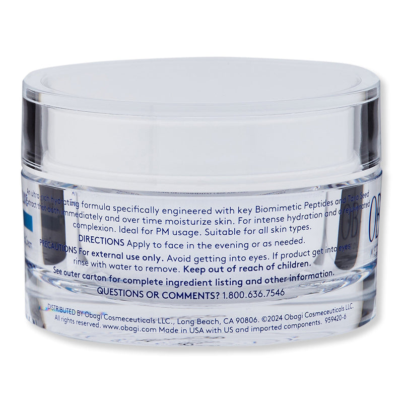 Obagi Hydrate Luxe Moisture Rich Cream 1.7 oz – Deep Hydration Care