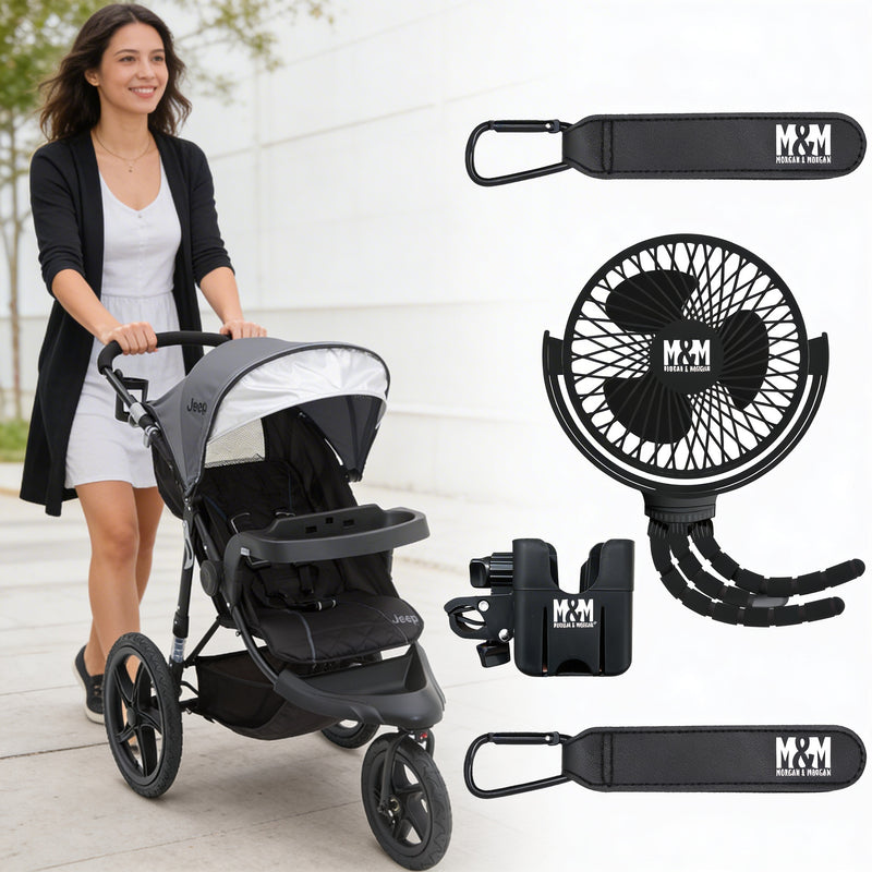 M&M Complete Jogger Travel System – Stroller & Car Seat Bundle