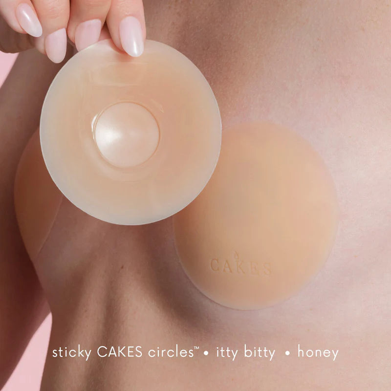Sticky CAKES™ Circles – Reusable Seamless Coverage Accessories