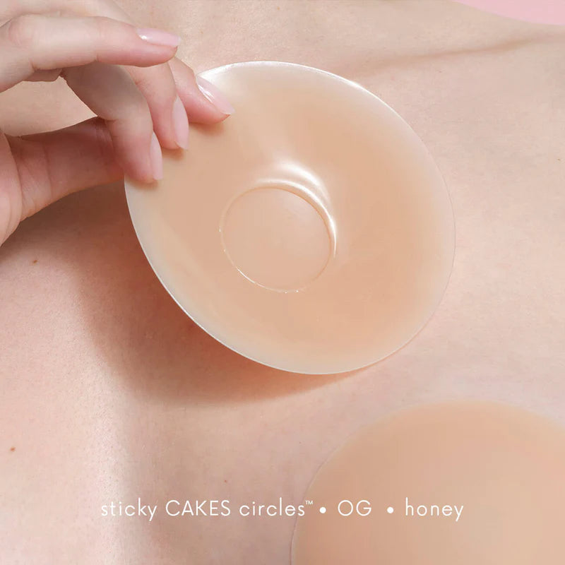 Sticky CAKES™ Circles – Reusable Seamless Coverage Accessories