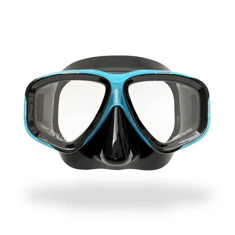 Rx Obsidian Nearsighted Prescription Snorkel & Scuba Dive Mask