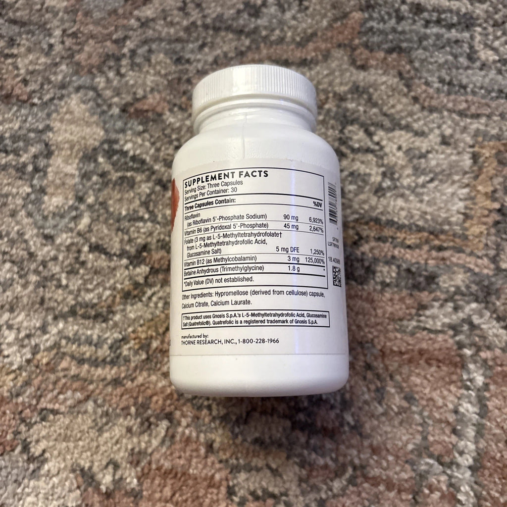 Thorne Research Methyl-Guard Plus – 90 Vegetarian Capsules