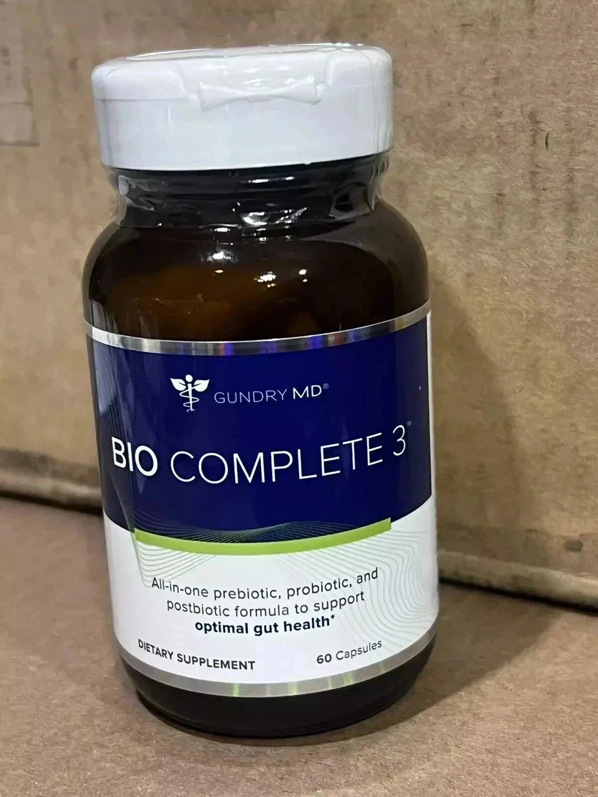 Gundry MD Bio Complete 3 – Gut Health Support 60 Capsules Supplement