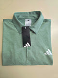 Adidas Performance Polo Shirt Men's Large Green NWT