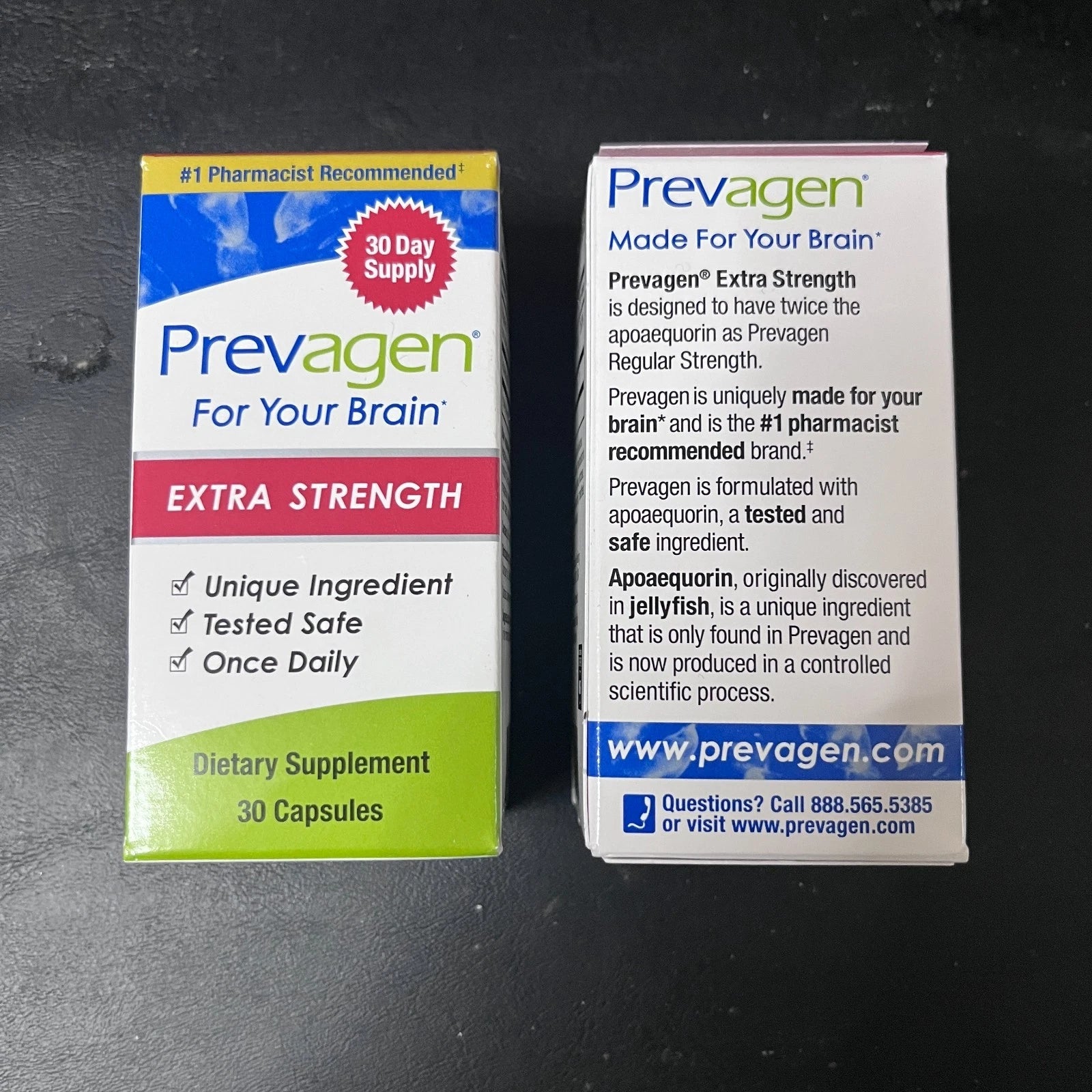 Prevagen Extra Strength 20mg Capsules – 60 Count Brain Health Supplement