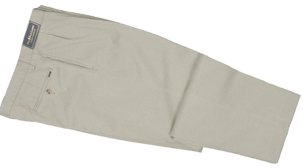 Polo Ralph Lauren Big & Tall Stone Pleated Chino Pants Size 44 New