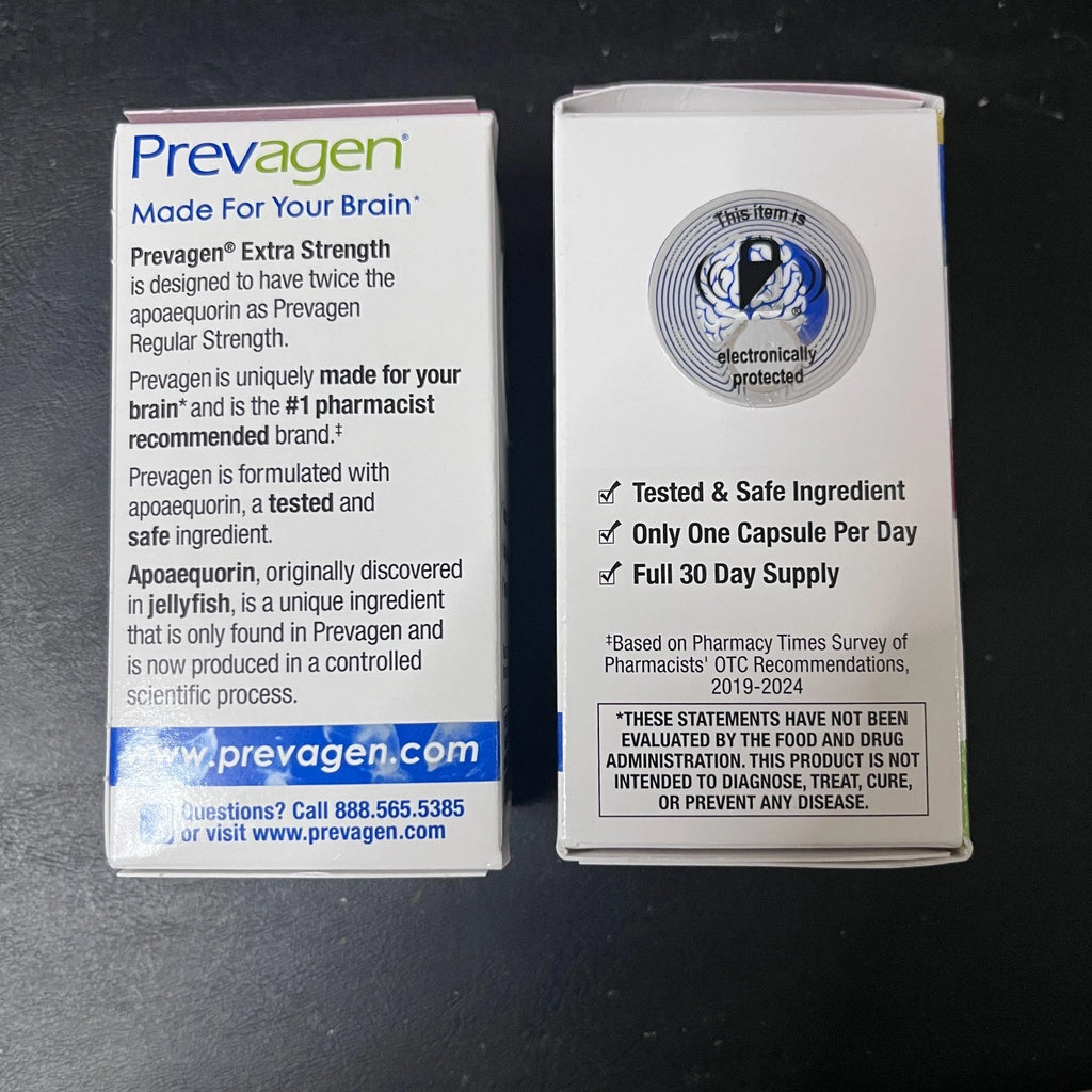 Prevagen Extra Strength 20mg Capsules – 60 Count Brain Health Supplement