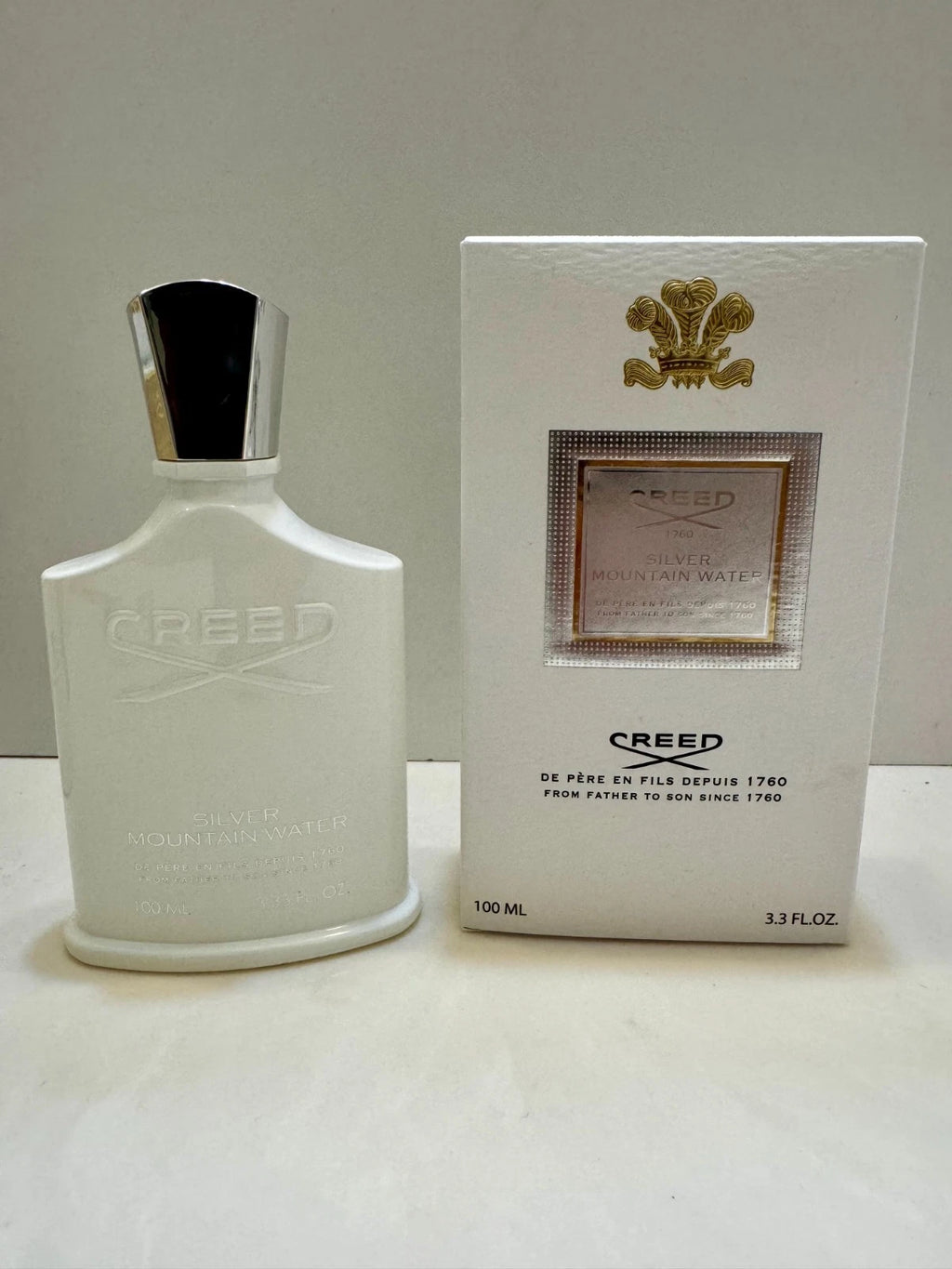 Creed Silver Mountain Water Eau de Parfum 3.3 oz New in Box