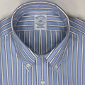 Brooks Brothers Original Polo Shirt Regular Fit Stripe NWT 15-15.5 32/34