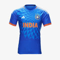 Adidas India T20 Cricket Jersey Men's Blue Performance Shirt
