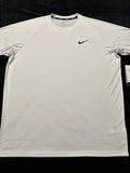 Nike Dri-FIT Swim Hydroguard Short Sleeve Shirt White Large NESSA586-100