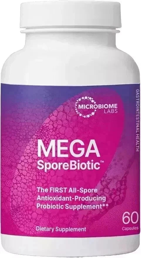 MegaSporeBiotic – 60 Capsules New & Sealed Exp 2027