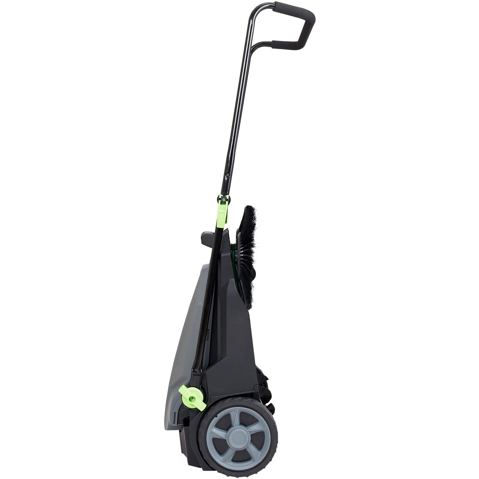 Walk-Behind Push Floor Sweeper with 5-Gallon Bin for Yard Garage Patio