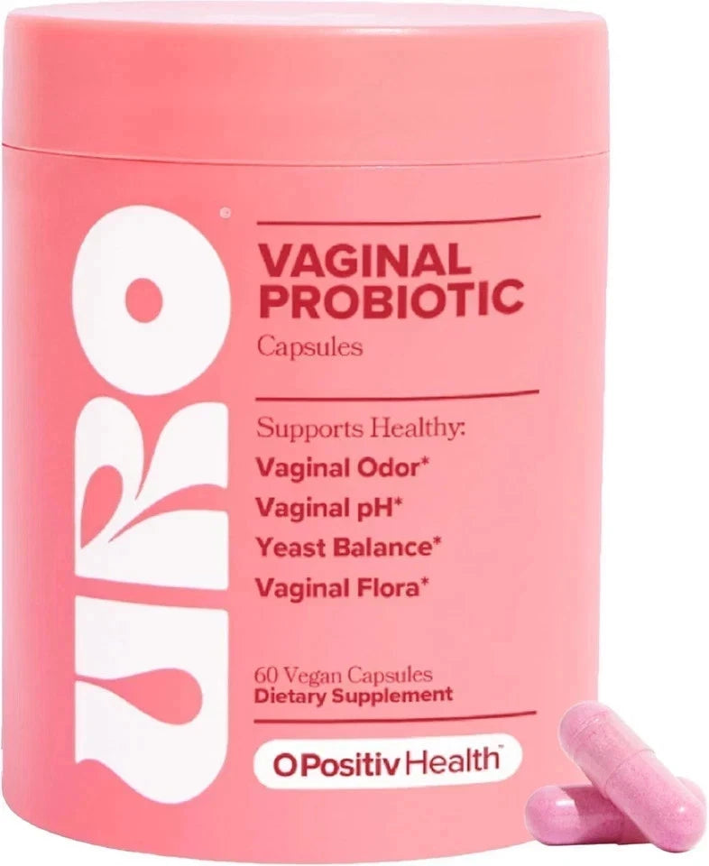 URO pH Balance Vaginal Probiotics – 60 Daily Wellness Capsules