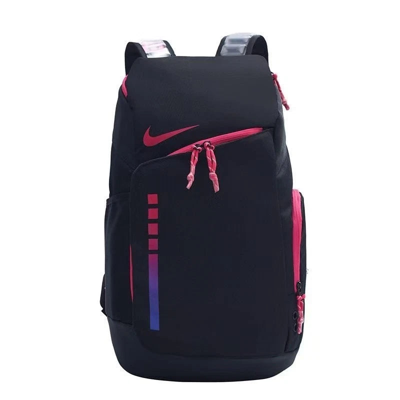 Nike Hoops Elite Backpack 32L Black Pink Unisex Sport Basketball Travel Bag