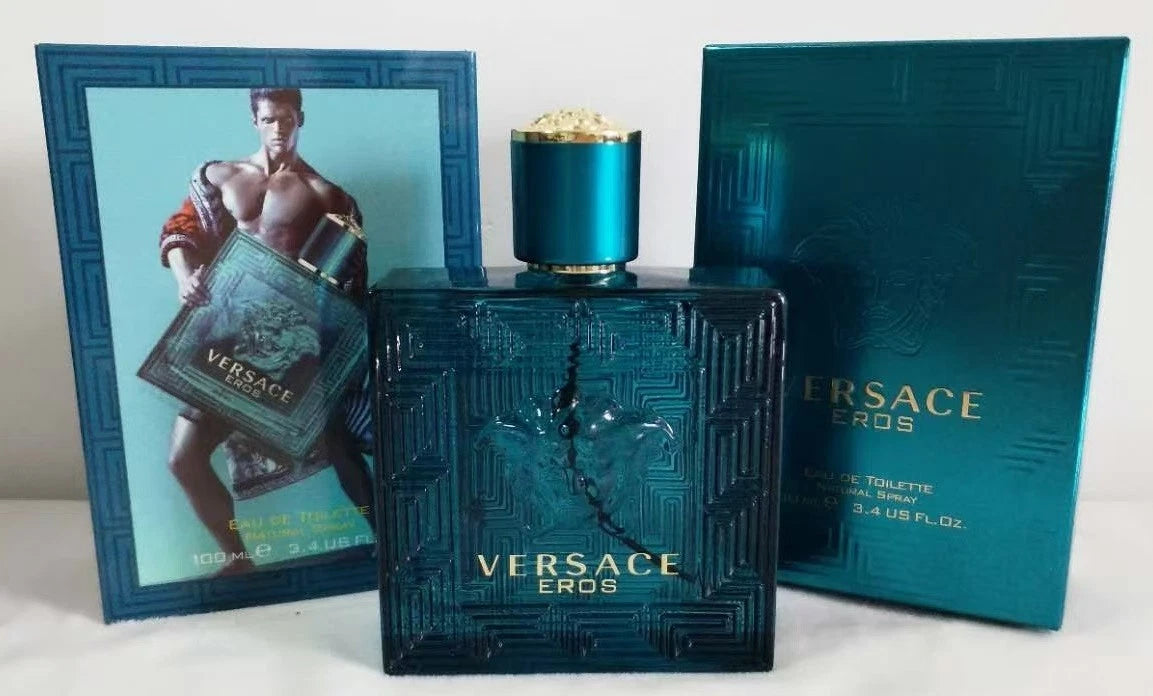 Versace Eros for Men 3.4 oz Eau de Toilette Spray