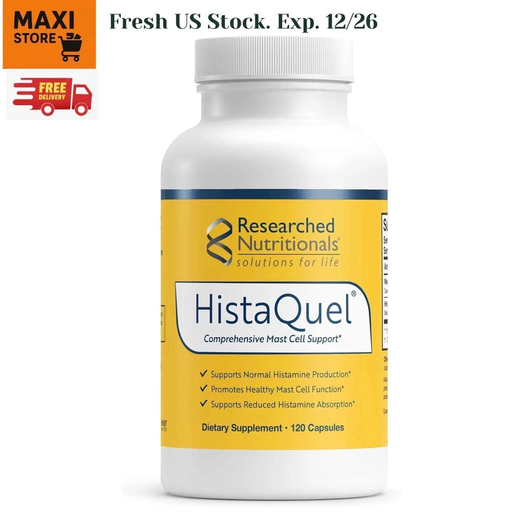 Researched Nutritionals HistaQuel – Mast Cell & Histamine Support 120 Caps