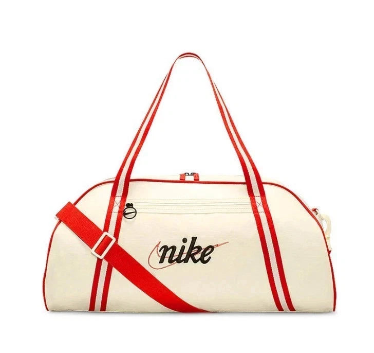 Nike Gym Club Retro Women's Training Duffle Bag 24L Coconut Milk Red