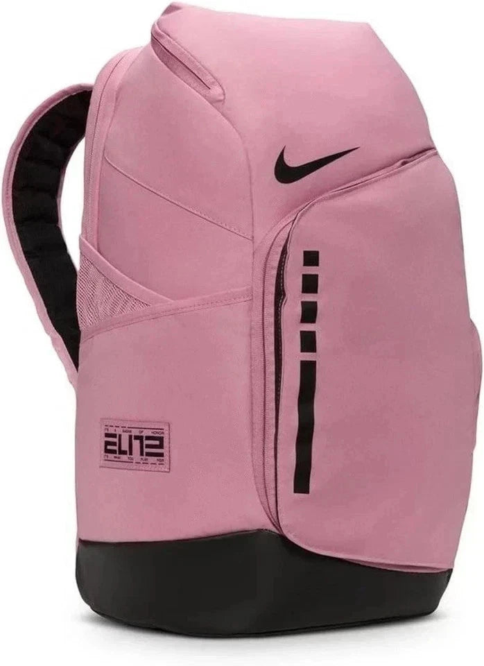 Nike Hoops Elite Backpack Pink Black Unisex Sport Travel Bag New