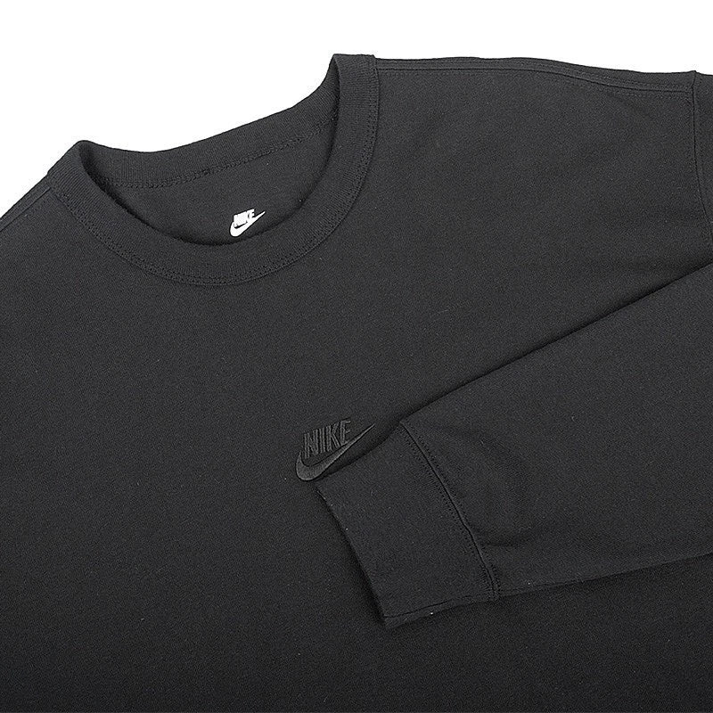 Nike Sportswear Futura Premium Heavyweight Long Sleeve Shirt Black 2XL