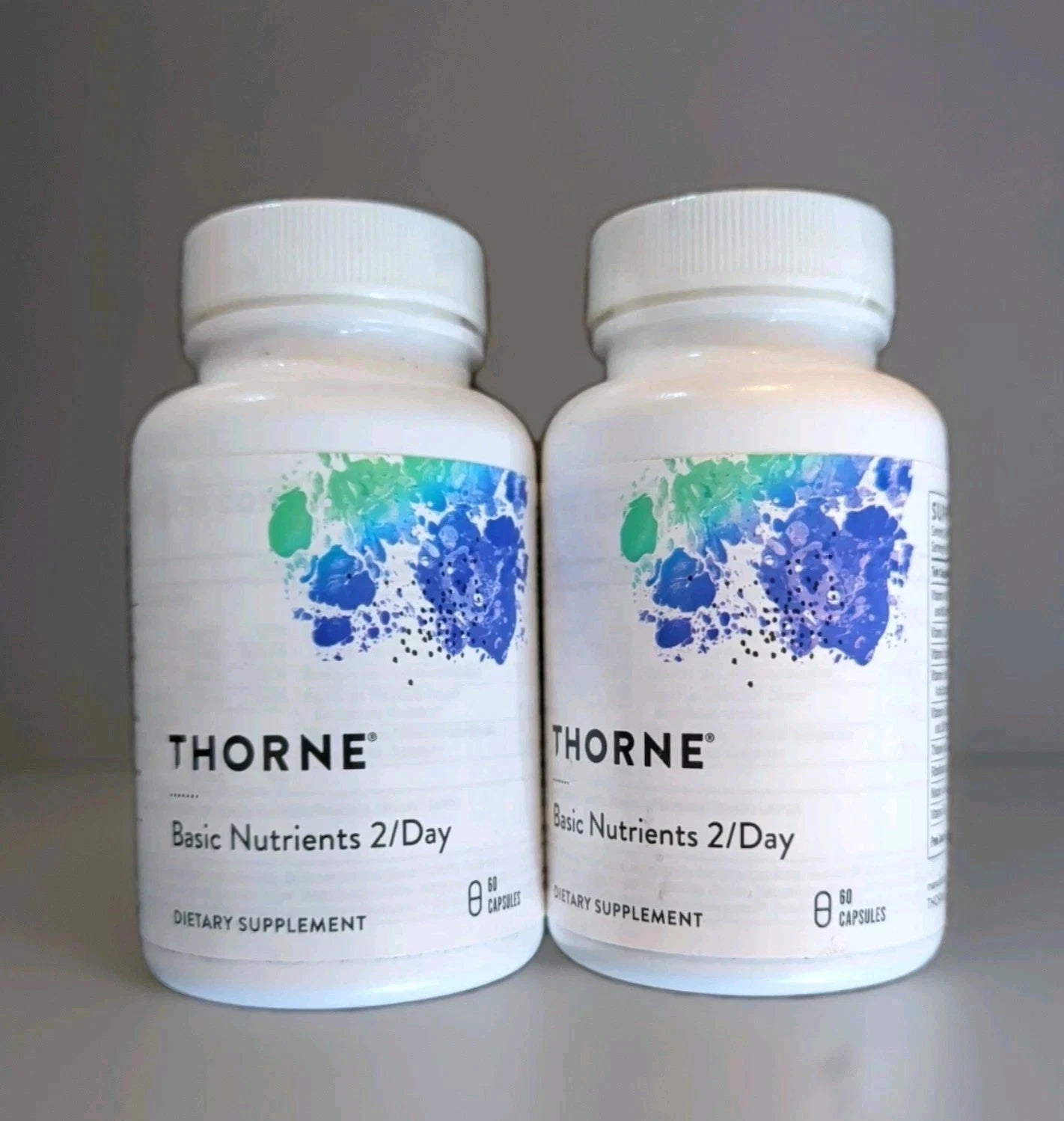 2X Thorne Basic Nutrients Dietary Supplement 2/Day 60 Capsules