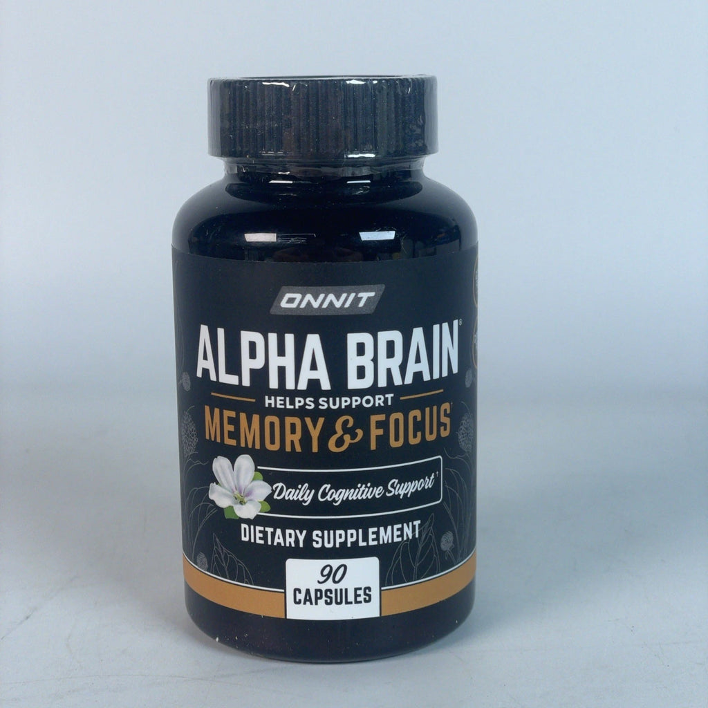 Alpha Brain Memory & Focus – 60 Capsules Exp 11/2025