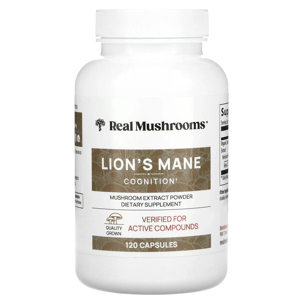Lion’s Mane Mushroom Extract Powder – 120 Capsules Wellness Supplement