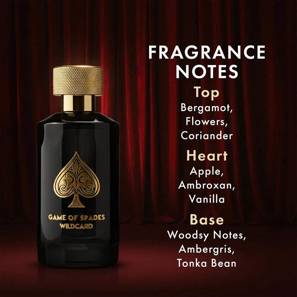 Jo Milano Game of Spades Wildcard Parfum Spray 3.4 oz Vanilla