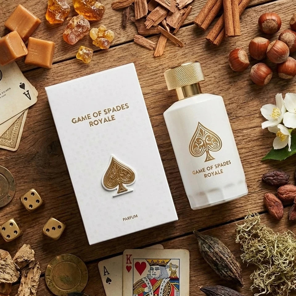 Jo Milano Game of Spades Royale Parfum Spray 3.4 oz Oud Wood Amber