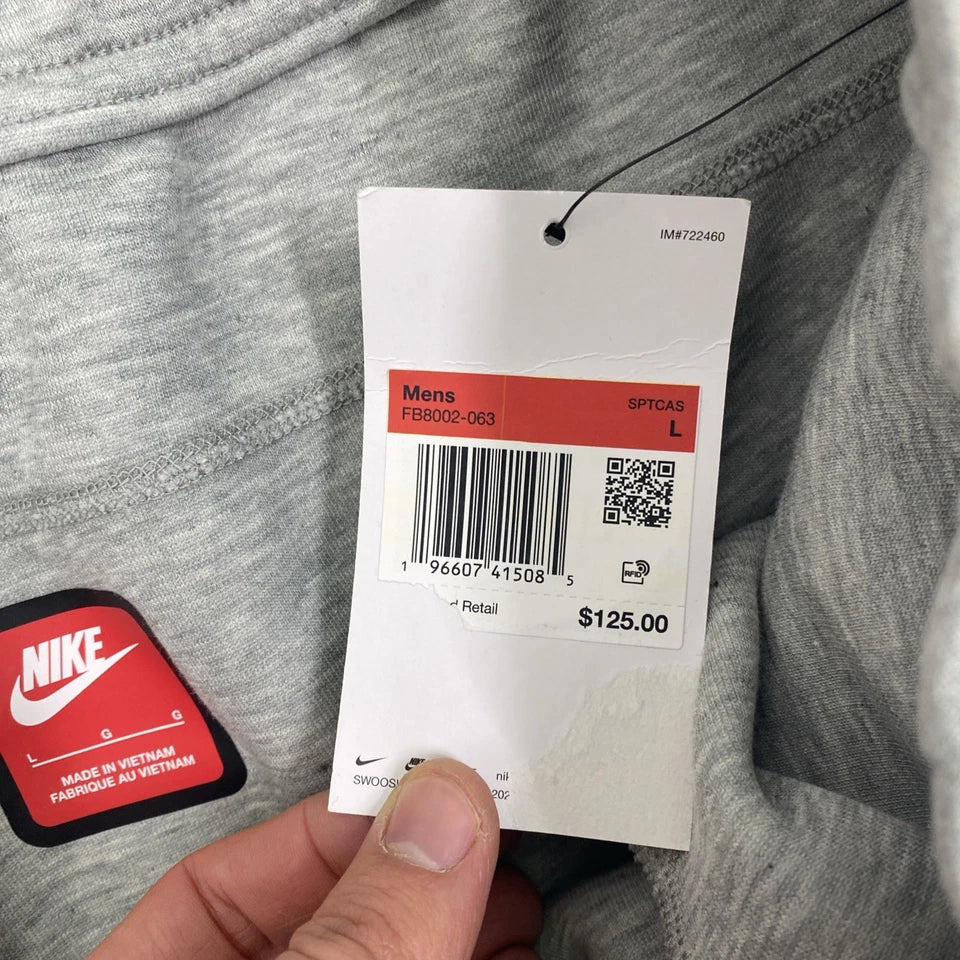 Nike Sportswear Tech Fleece Joggers Dark Grey Heather Large FB8002-063