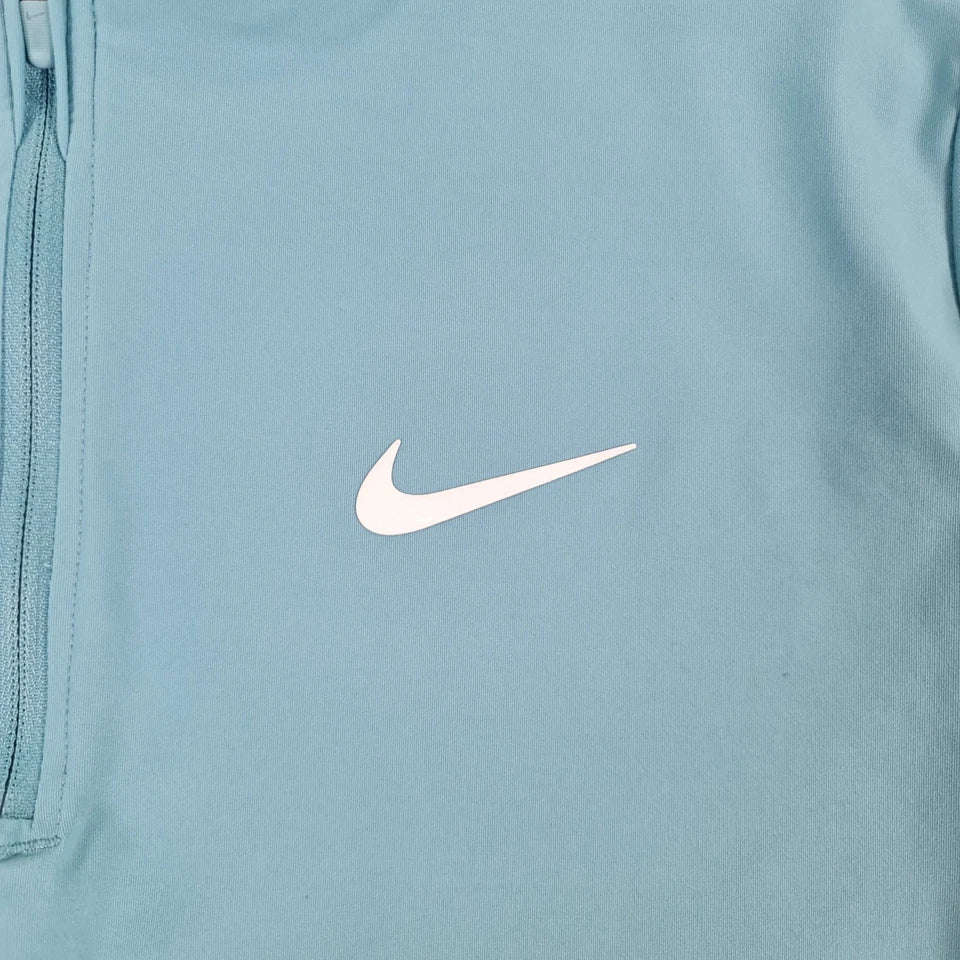 Nike Court Women's Blue Quarter-Zip Long Sleeve Tennis Top FD5676-464