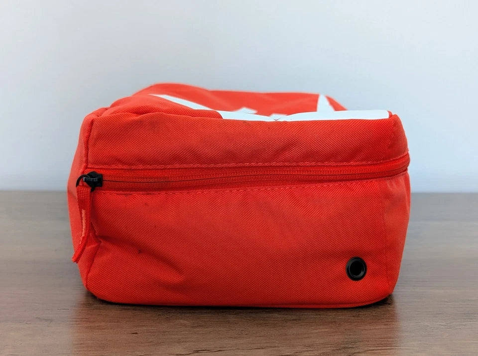 Nike Shoebox Bag Orange White Sneaker Storage Travel Case BA6149-810