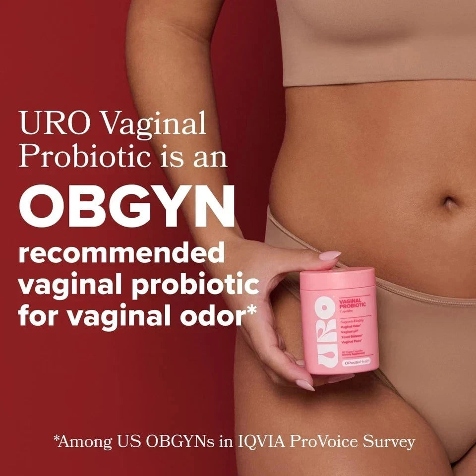 URO pH Balance Vaginal Probiotics – 60 Daily Wellness Capsules