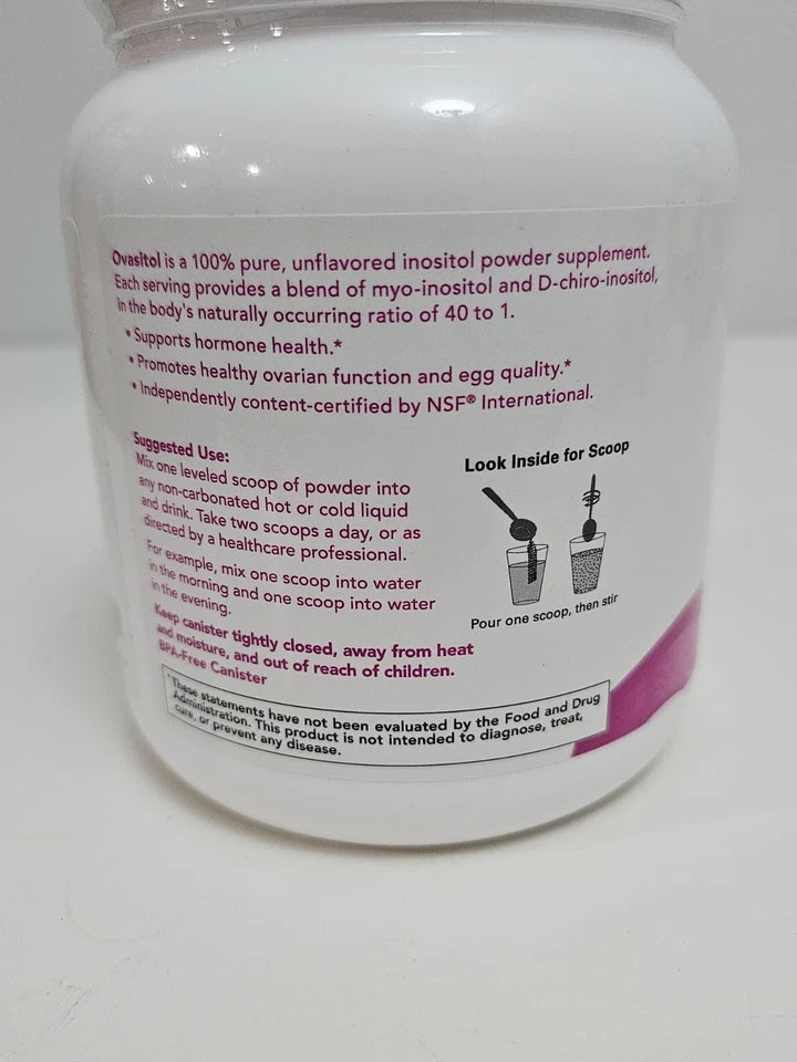 Theralogix Ovasitol Inositol Powder 400g – 90 Day Supply NSF