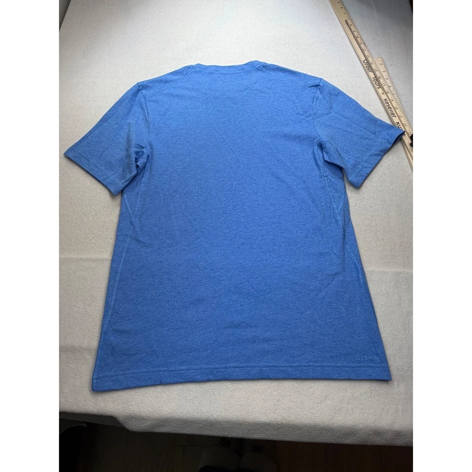 Nike Dri-FIT Primary Training T-Shirt Blue Heather Large NWT DV9831-412