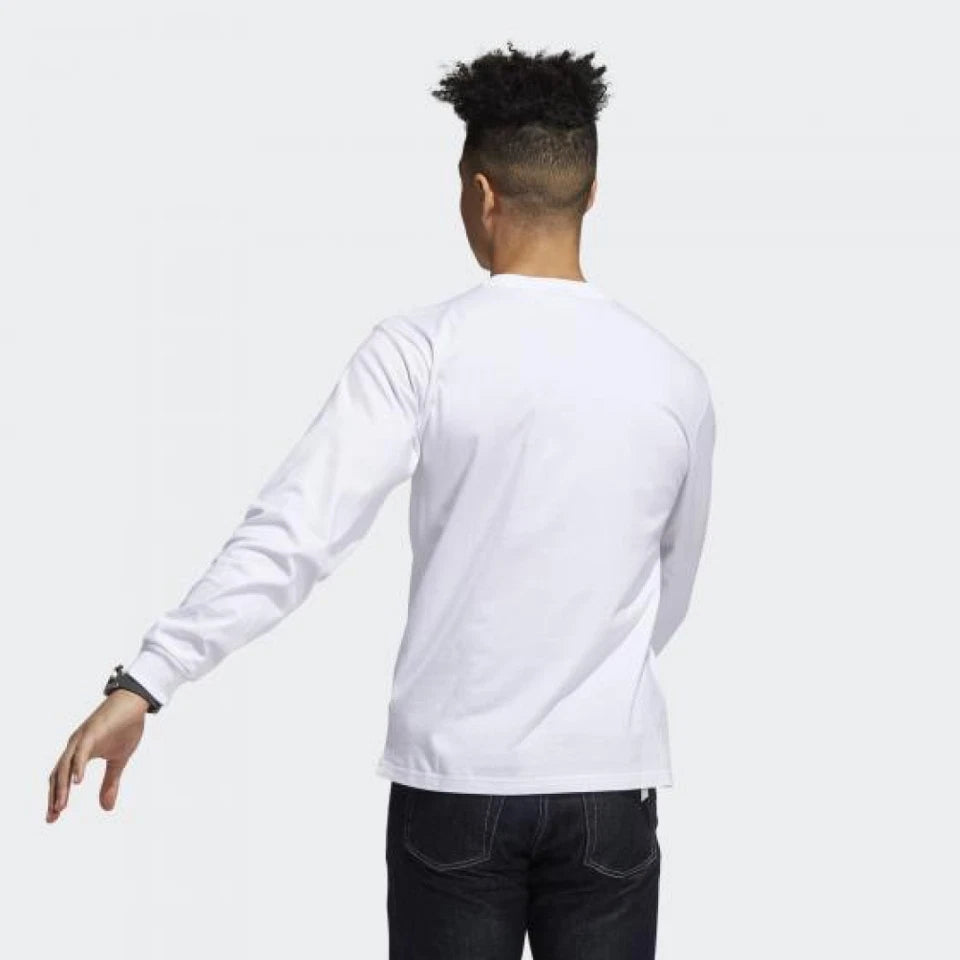 Adidas Originals Summer Icons LS T-Shirt White Men's New
