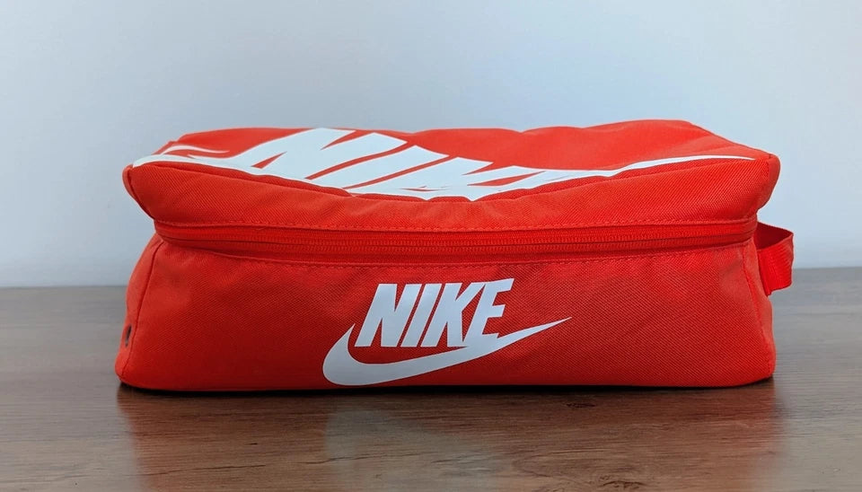 Nike Shoebox Bag Orange White Sneaker Storage Travel Case BA6149-810